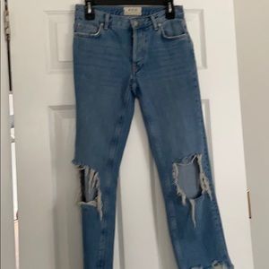 Free people distressed jeans